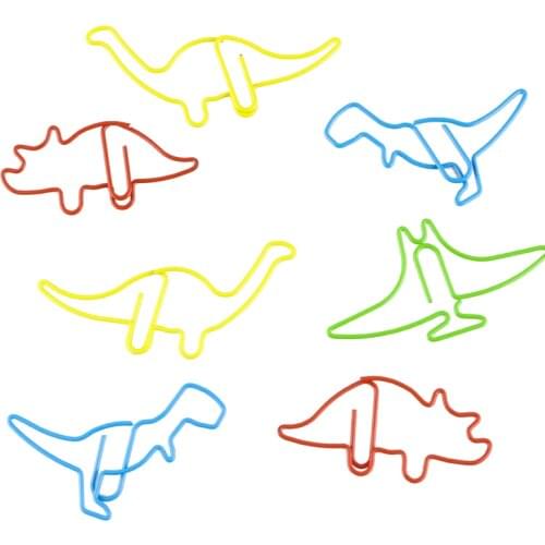 Dinosaur Paper Clip Bookmark Lovely Office Supplies Special Paper Clips Papeleria Clips Para Papel Paperclips Clipes Paperclip