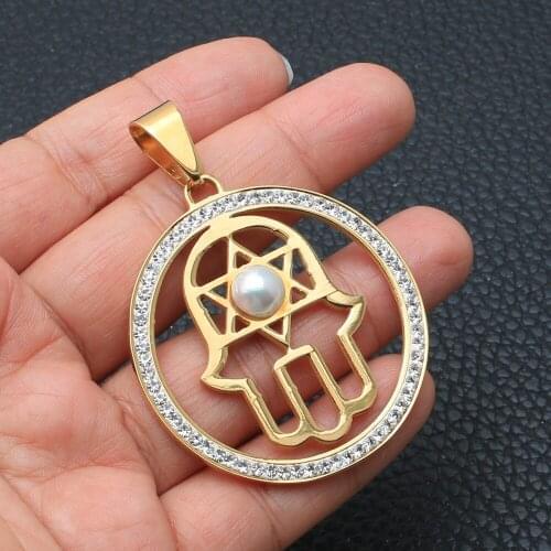 Womens Fashion Gold Color Round Stainless Steel Jewelry Pendant Stud Earrings Sets For Women SBJZDUCA1 Jewels Store