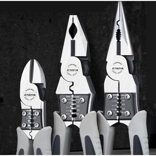 1-3Pcs Multifunctional Universal Diagonal Pliers Needle Nose Pliers Hardware Tools Universal Wire Cutters Electrician Hand Tools