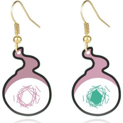 1 Pair Cartoon Anime Toilet-Bound Hanako-kun Earrings Cosplay Yugi Amane Earring Ear Stud Costume Accessories Figure Toys Gifts