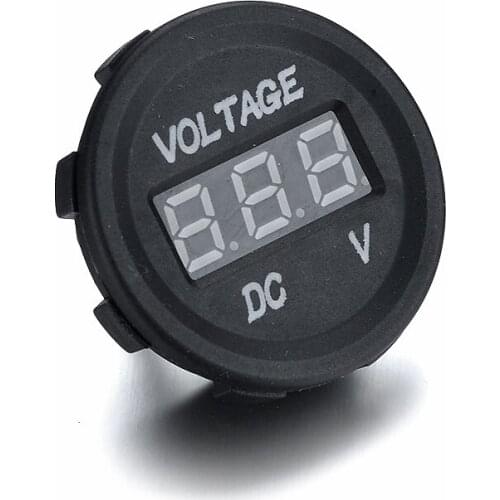 AC / DC LCD Digital Voltmeter Analog Voltage Meter Detection Panel Meter Gauge