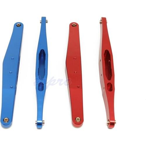 2PCS Metal Rear Trailing Arm Suspension Link Rod for LOSI Baja Rey 2.0 V2 Ford Raptor 1/10 4WD RC Car Upgrade Parts