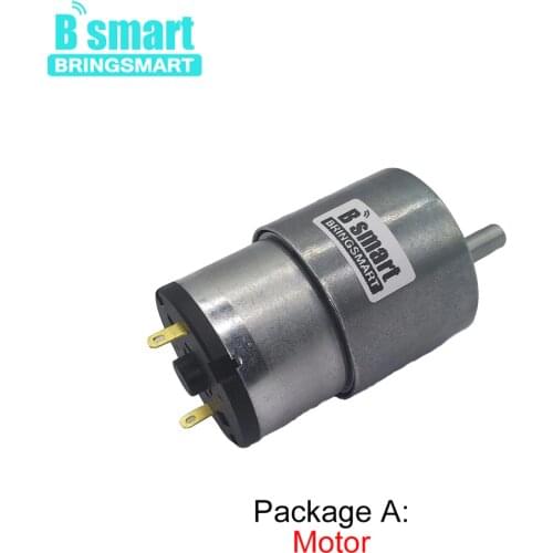 DC Gear Mini Motor Bringsmart JGB37-520 High Torque DC Reduction Electric Motor Reversed Model 12v 6V 24V Low Speed 7-960RPM