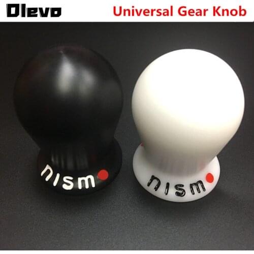 NISMO Universal Car Gear Shift Knob Manual Transmission MT For Nissan Nismo Sport Gearknob Gearshifter Pen Head Ball POMO MOMO