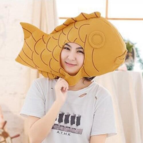 2020 New Stuffed Animals Headgear Plush Doll Hat Stage Performance Party Photo Props