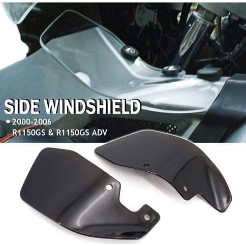 NEW Motorcycle Accessories For BMW R1150GS R 1150 GS adventure ADV Crosstourer Side Windshield Windscreen Deflector 2000-2006