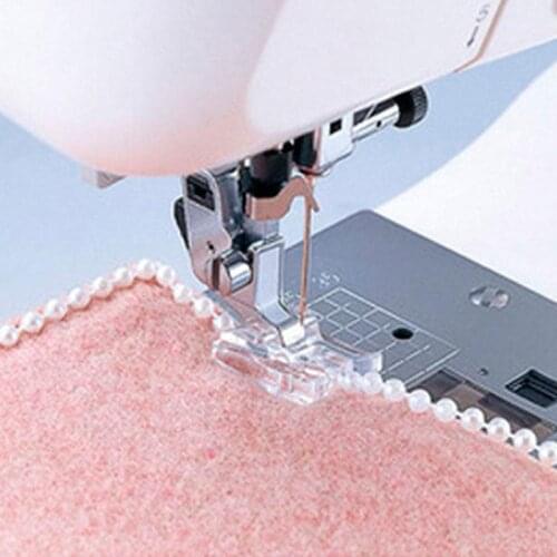 Pearls and Sequins Sewing Knit Wear Machine Spool Presser Fabric Foot Round Bead Pressure-Foot Joint Belt Tool Accessories etc