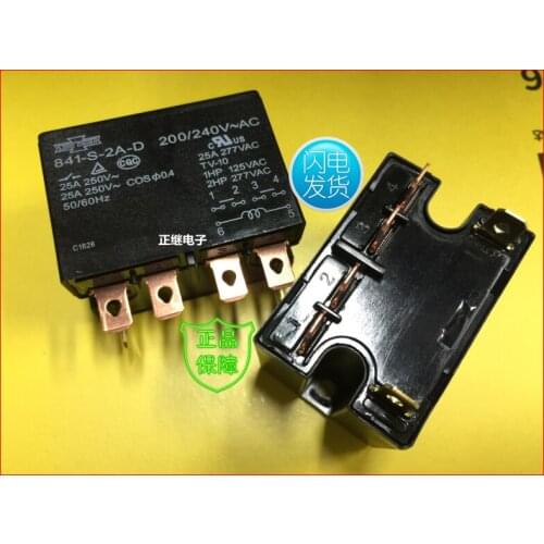5pcs Air conditioning relay 841-S-1A 2A-D 200/240VAC 30A