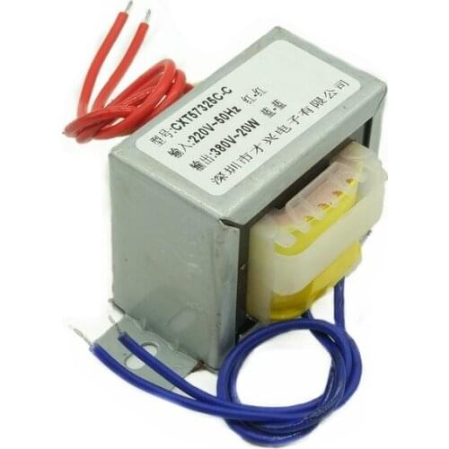Transformer 20W 220V to 380V step-up transformer Single-phase AC 380V transformer 220 liter 380V