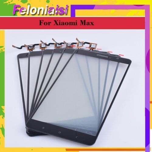 10Pcs/lot ORIGINAL For Xiaomi Mi Max MiMax Max 1 Max1 Touch Screen Digitizer Touch Panel Sensor Front Outer Glass Touchscreen