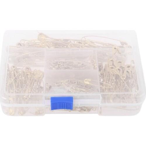 7 Sizes Assorted Safety Pins Metal Clips Brooch DIY Sewing Apparel Accessories