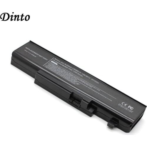 Dinto Laptop Battery 6Cells 5200mAh 11.1V for Lenovo Ideapad L08O6D13 L08L6D13 L08S6D13 Y450A Y450G Y550 Y550A Y550P