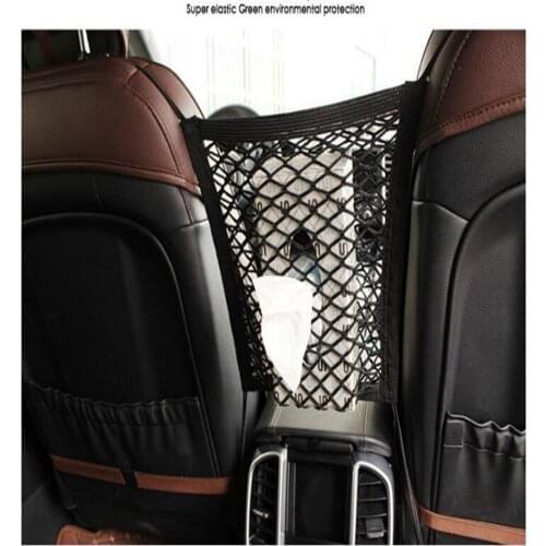 Car Organizer Seat Back Storage Mesh Net For Mercedes Benz W203 W210 W211 W204 A C E S CLS CLK CLA GLK ML SLK Smart Any Car