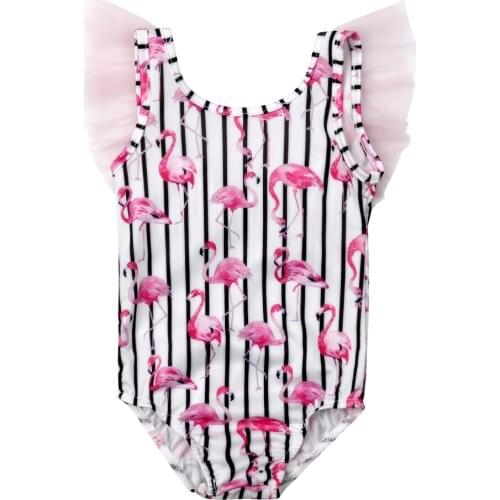 Toddler Girls Kids Swimwear Swimming Costume Swimsuit Bikini Beachwear