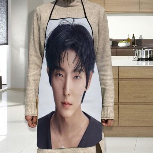 LEE JOON GI Apron Oxford Cloth Waterproof Men/Women Kitchen Apron Household Cleaning For Home And Kitchen Accessories