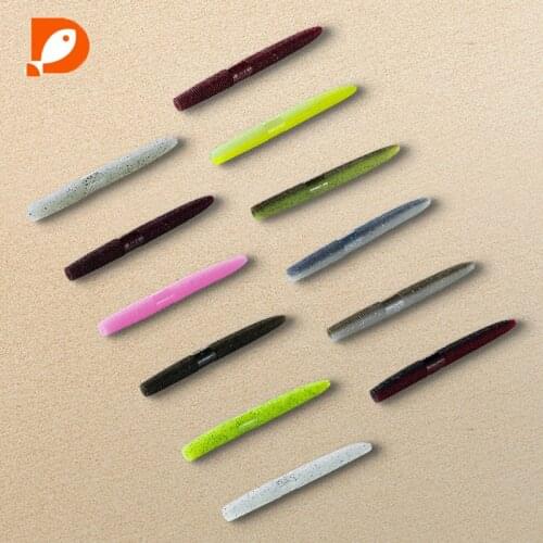 FISHANT 8pcs Worm Soft Bait Silicone swimbait black minnow carp trout Fishing Lure set jigging Wobblers fishing Tackle 2020