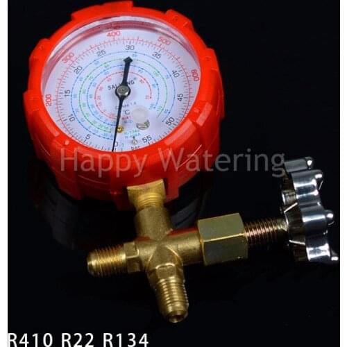 Automotive Car Air Conditioning Refrigeration Tools Refrigerant Pressure Gauge High Pressure Dial Gauge