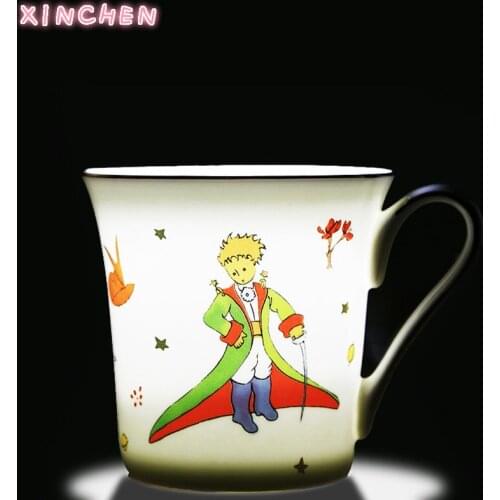 The Little Prince Mug Porcelain Bone China Coffee Milk Tea Cup Travel Kitchen Table Home Decor Best Gift For Kids Child Friends
