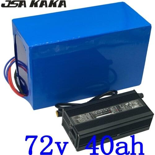 72V 20AH 25AH 30AH 35AH 40AH Lithium Battery 72V 40AH Ebike Battery Pack72V 4000W 3000W 2000W Electric Scooter Battery free duty
