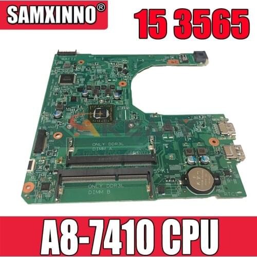 Akemy A8-7410 For Dell Inspiron 15 3565 Motherboard 15276-1 Y25DC VGAport Mainboard CN-0GW4F0 GW4F0 100%tested