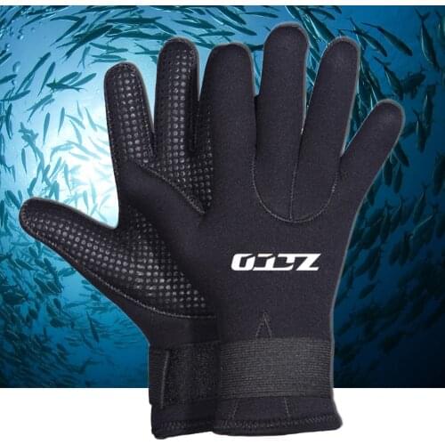 5MM Scuba Dive Gloves Spearfishing Diving Snorkeling Gloves Boating Surfing Gloves Canoeing Kayaking Gloves