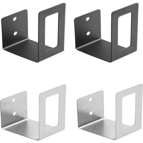 Durable Kitchen Tool 2pcs/set Stainless Steel Drying Pan Pot Rack Space Saving Wall Mounted Pot Lid Holder Sink Organizer Shelf