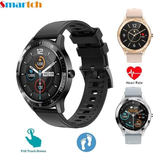 Newest Smart Watch Man Lady Heart Rate Monitor IP67 Waterproof 1.28 Inches Screen Business Sports Watchsmart For IOS Android
