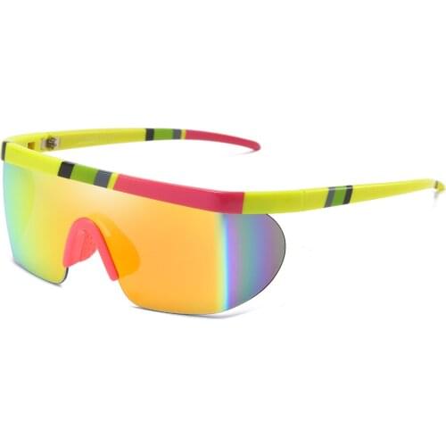 SARA NEW Sport Sunglasses Men Sun Glasses Shock Resistance Wind-proof Sunglass Coating Mirror Goggles Mens Shades gafas de sol