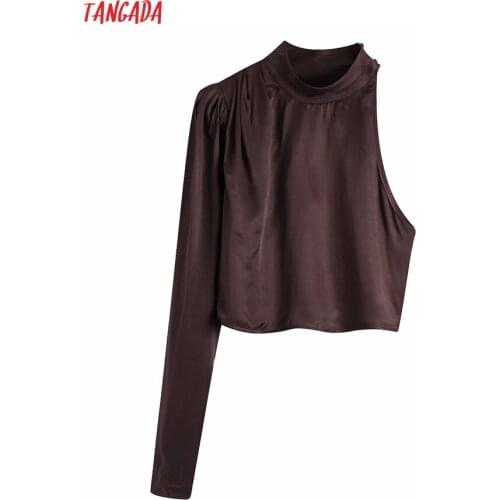 Блузки с открытыми плечами Tangada China At AliExpress
