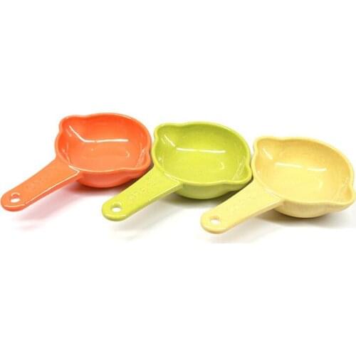 Pet Supplies food shovel High quality various Colors food Cute Shape pet spoon small Dog cats puppy Food shovel Cleaning Spoons