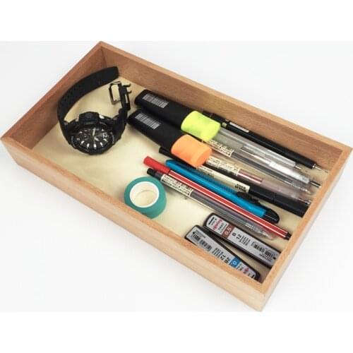 Creative Wood Storage Box Office Desk Organizer Eco Natural Wood Table Sundries/Stationary Storage Holders