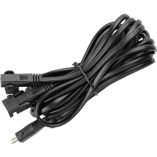 Extension Recliner Power Cord 2 Pin Y Splitter Power Cable LED Light Power Cord Long Cable Household Appliances Home Supplies