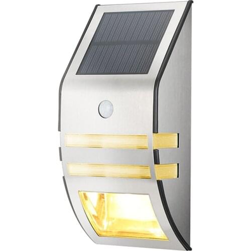 Nordic outdoor solar waterproof wall lamps courtyard garden led street lamp new lighting sconces lights fixtures