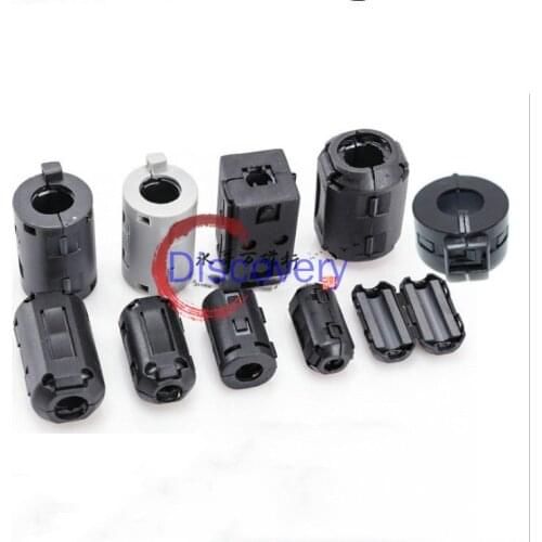 All Kinds of Nickel-zinc Buckle Magnetic Ring Assembly Buckle Magnetic Ring Signal Line Anti-interference Magnetic Ring Medical