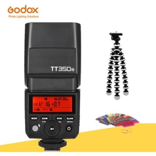 GODOX Mini TT350N TTL HSS 2.4GHz Flash Cameras TT350 + X1TN trigger for Nikon d750 d7000 d7100 d5100 d5200 d5000 d3200 d3100
