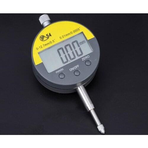 High quality 0.01mm Digital Dial Indicator Meter IP54 Oil-proof 12.7mm/0.5" Electronic Micrometer Carbide Tip Precision Gauge