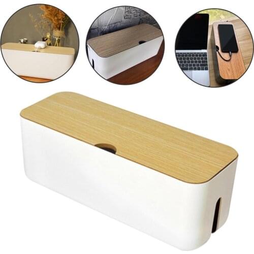 Surge Protectors Anti Dust Cable Management Box Organizer Cable Storage Power Strips Wire Case TV Cord Box Free Shipping