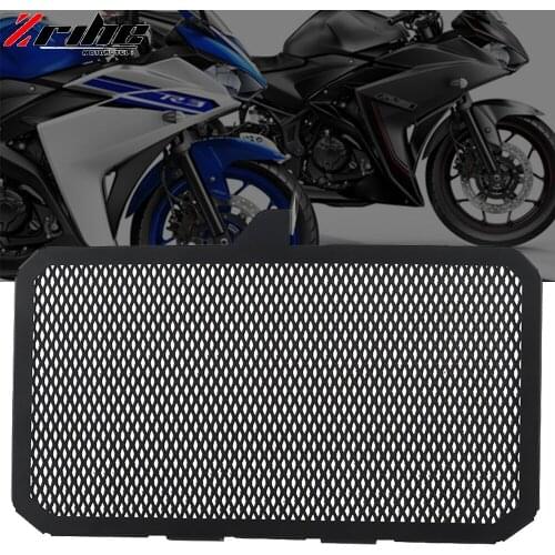 Motorcycle Radiator Guard Cover Grill Aliminum Radiators Bezel Protector For Yamaha YZF R3 R25 YZF-R3 YZF-R25 2014 2015-2020
