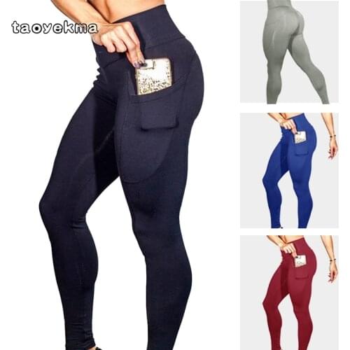 Women Leggings Yoga Pants Fitness Sport High Waist Sexy Patchwork Running Pants Breathable Fitness Tights Trousers Push Hips C22