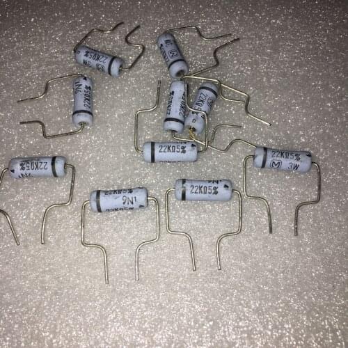 100% Home furnishings10PCS 3W 22K resistance 5.5*15mm resistance