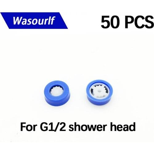 Wasourlf 50 PCS 5L 8L Water Saving Check Value Non-return Flap Value Reducer Regulater Used For Shower Head Bathroom