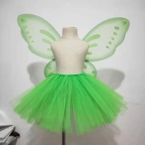 Candy Color Girls Tutu Skirt Baby Fluffy Tulle Skirts Birthday Party Skirt with Ribbon Bow Kids Ballet Dance Pettiskirt Clothing
