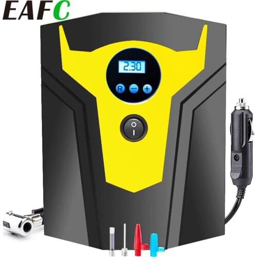 Car Tyre Inflator Compressor For Car Air Pump Dc 12v Tire Inflator 150 Psi Mini Portable Electric Infladors Digital Led Light