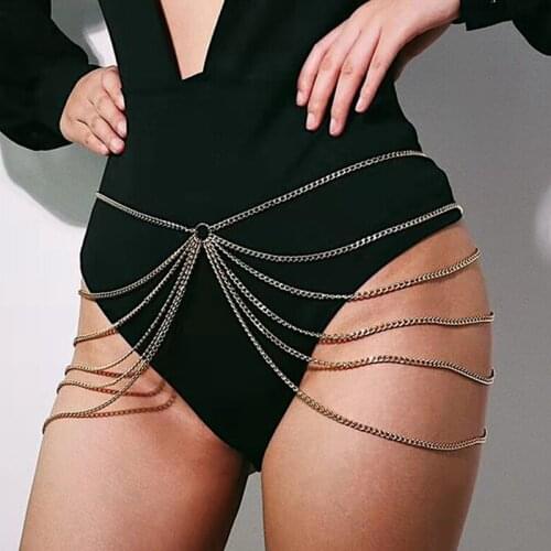 Fashion Women Sexy Belly Chain Beach Waist Chain Body Chains Boho Body Jewelry