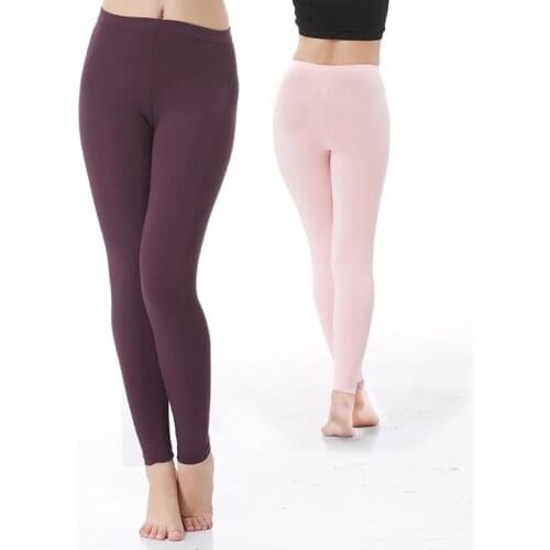 Autumn Solid Color Leggings Women High Stretched Female Legging Pants Slim Clothing Long Pants Comfortable Plus Size