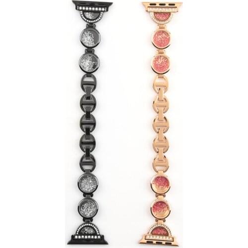 Luxury Alloy Butterfly Wrist Bracelet Band Strap for Apple Watch Series 6 5 4 3 2 1 SE