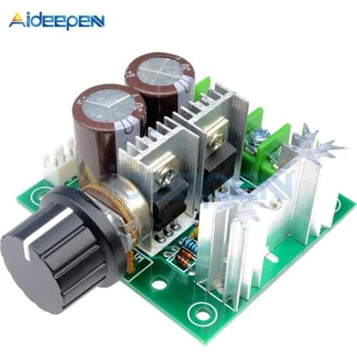 DC 12-40V 10A PWM DC Motor Speed Control Switch Controller Regulator Governor Speed Controller 24V 30V 13KHZ