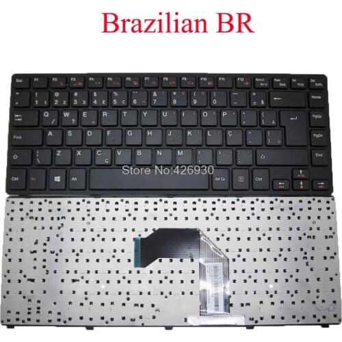 SP BR Keyboard For Compal QAL30 QAL31 2B-03610C210 PK130LJ1B21 PK130LJ1D21 2B-03603C210 PK130LJ1B30 PK130LJ1D30 Spanish Brazil