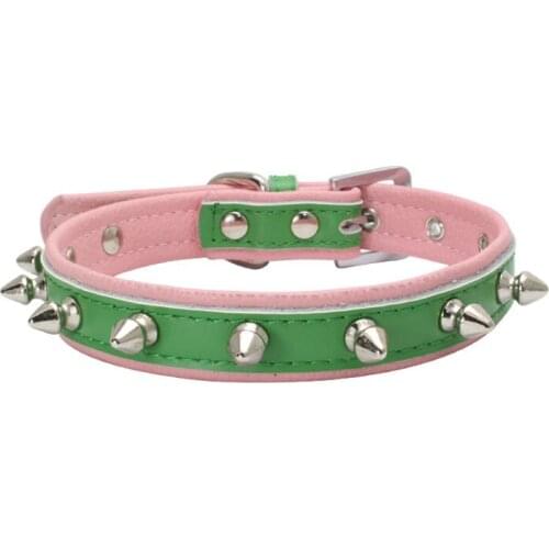 Traumdeutung Small Cats Collars Safety Pets Spiked Accessories Supplies For Dogs Collars Chihuahua Kitten Necklace collier chat