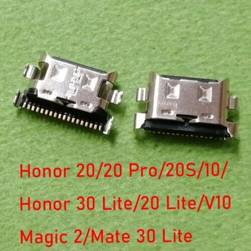 10Pcs Usb Charging Doct Port Connector For Huawei Honor 10 V10 Play Magic2 Magic 2 Nova3 Nova 3 2S Nova2S Charger Plug
